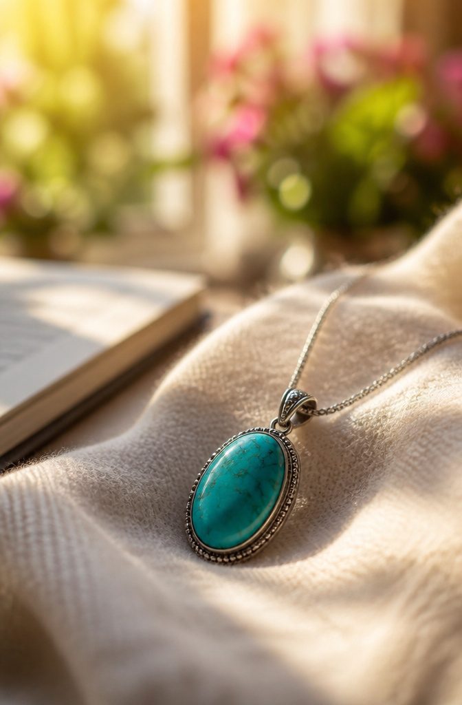 Spring 2026 Jewelry Trends: What's In This Season 8 A beaded bracelet featuring turquoise and amethyst stones on a wrist.