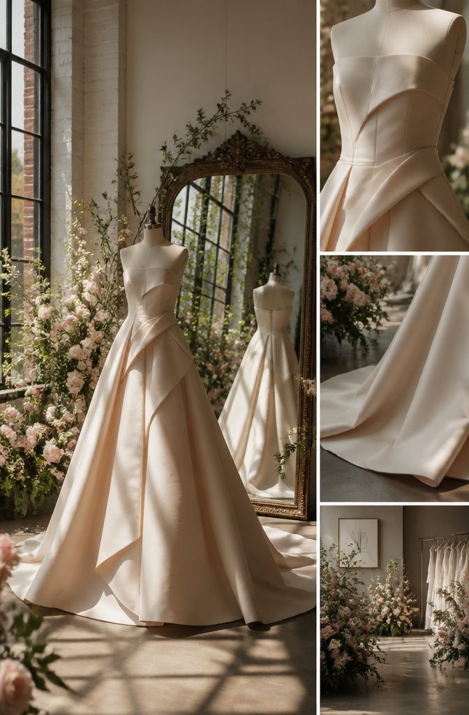 Most Popular Vera Wang Wedding Dresses: 18 Styles for 2026 20 A collage of celebrity brides in Vera Wang gowns.