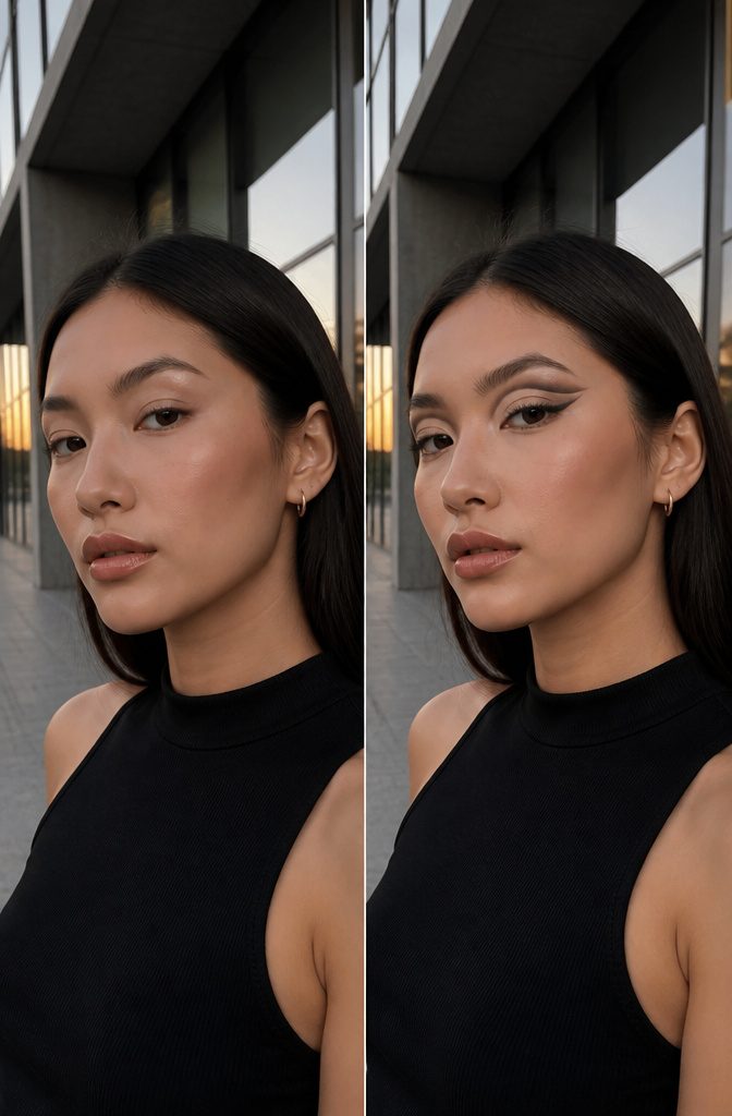 19 Unique Eyeshadow Looks and Styles for 2026 12 Model demonstrating a carved-out crease eyeshadow look.