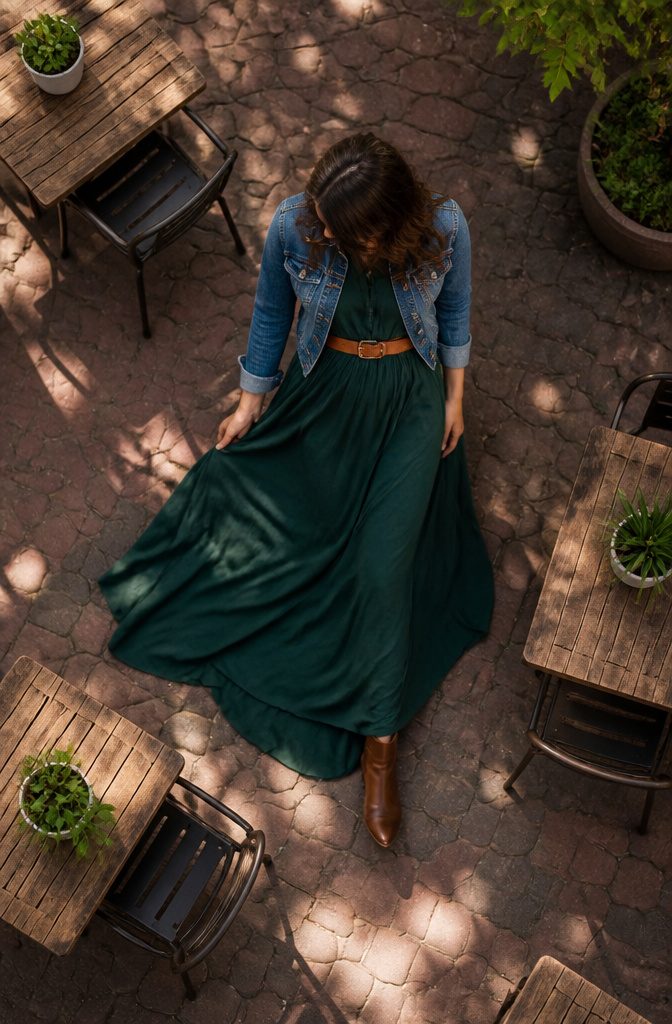 What to Do With Old Bridesmaid Dresses: 11 Practical Ideas for 2026 10 A styled outfit featuring a bridesmaid dress with accessories.