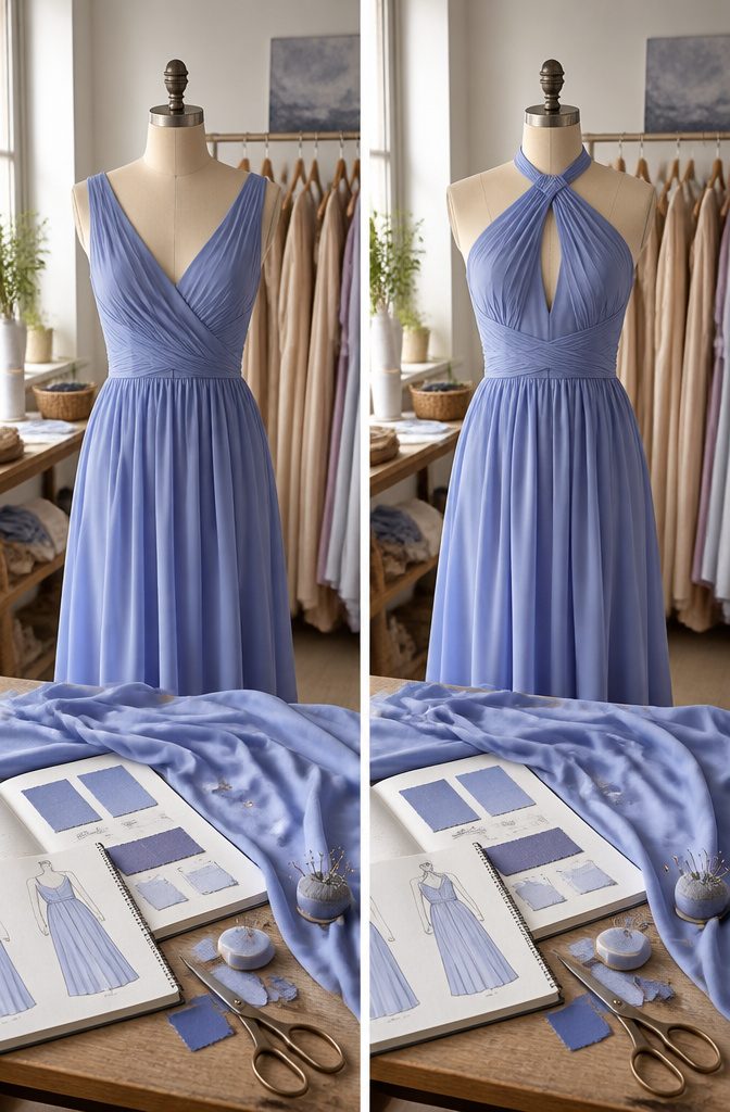 What to Do With Old Bridesmaid Dresses: 11 Practical Ideas for 2026 8 A dress undergoing alterations at a tailor's shop.